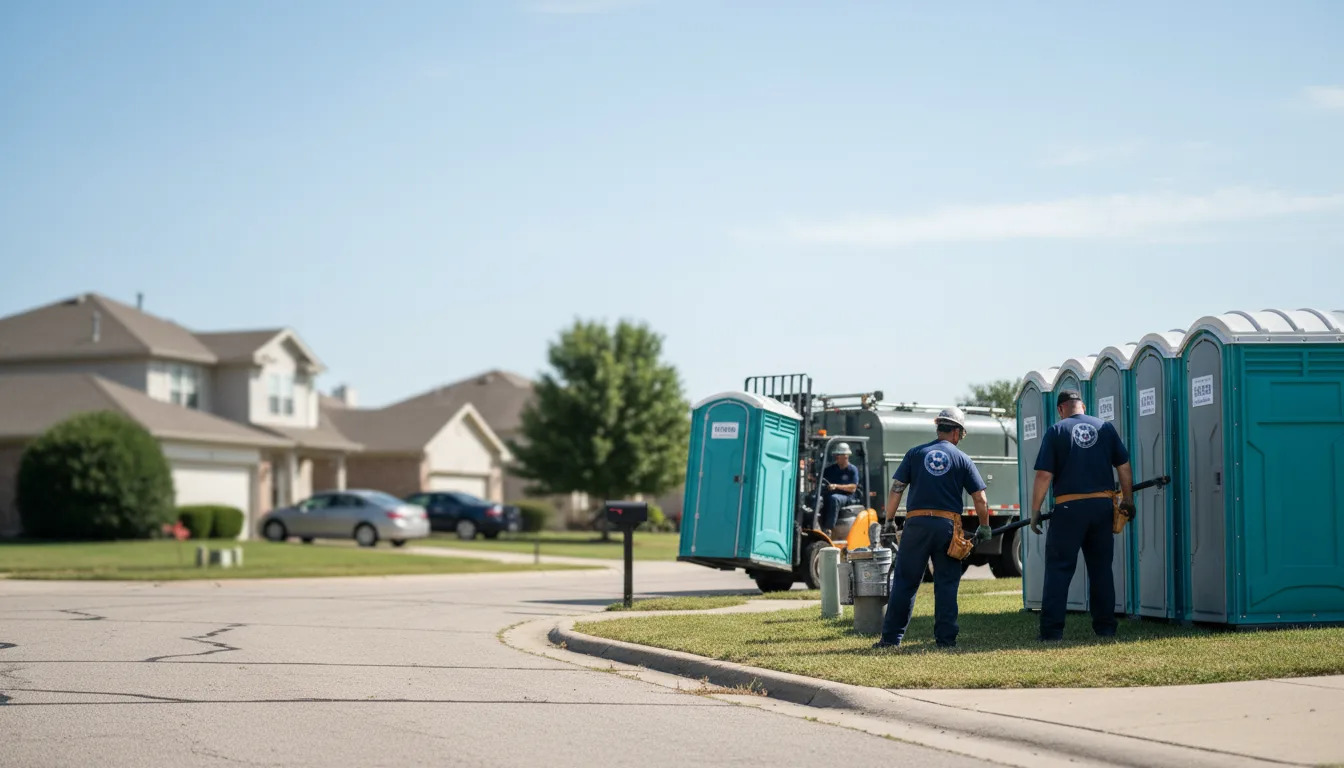 Porta Potty Rental in Milmine, IL near me